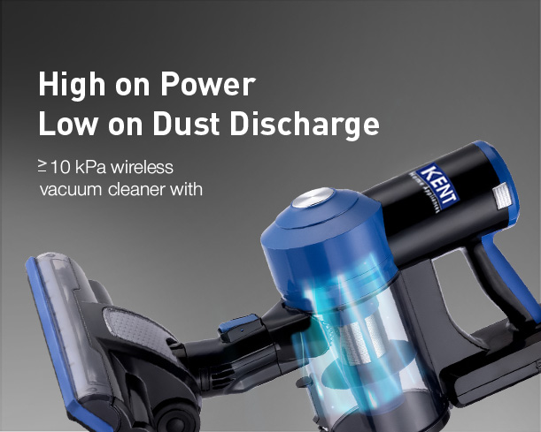 Kent Zoom Plus Vacuum Cleaner by Kent RO Systems, shown with a sleek design and attachments for effective home cleaning.