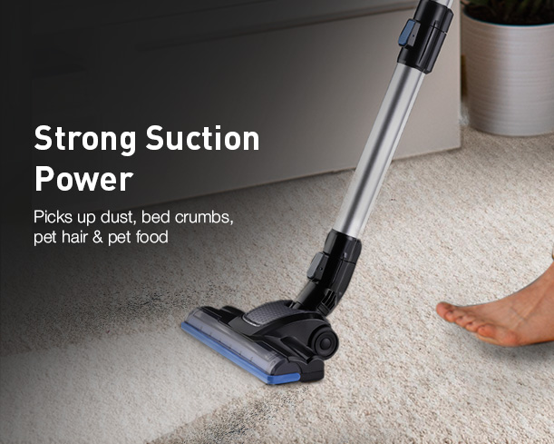 Kent Zoom Plus Vacuum Cleaner with lightweight design, adjustable nozzle, and durable build for effective home cleaning.
