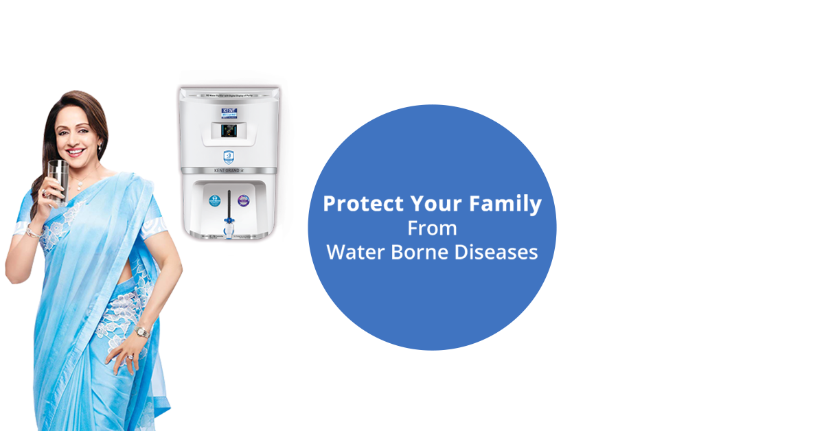 Give your family safe and contaminant-free water with KENT RO Purifiers