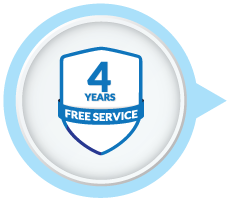 4 Years Free Service