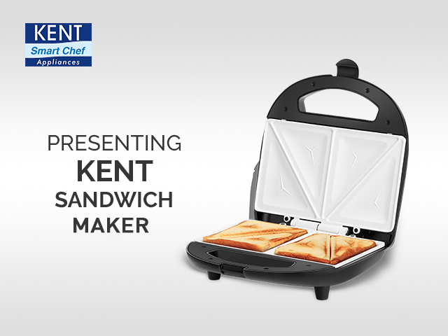 KENT Sandwich Toaster - Make Healthy Sandwich at Home in Minutes