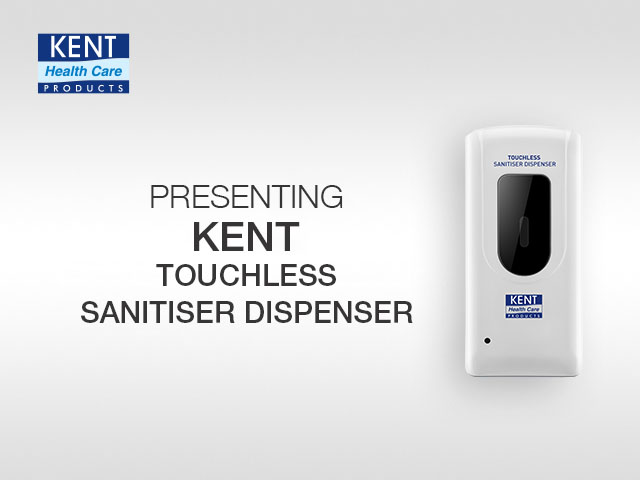 KENT Touchless Hand Sanitizer Dispenser - 1Ltr