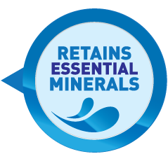 Retains Essential Minerals Retains Essential Minerals