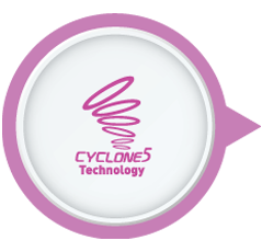 Advance State-of-the-art Cyclonic Technology