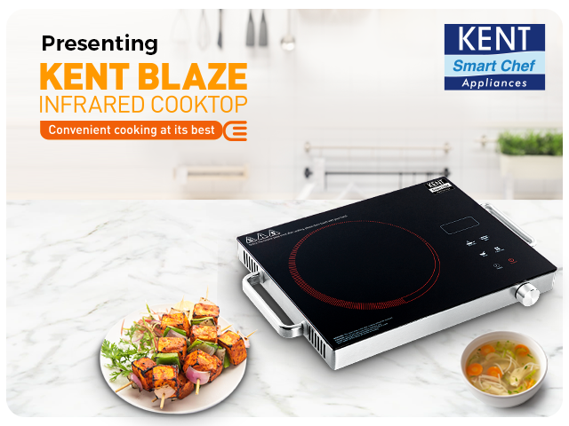 KENT Blaze Infrared Cooktop