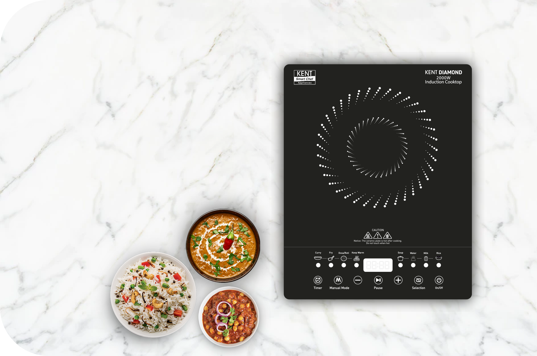 KENT Diamond Induction Cooktop