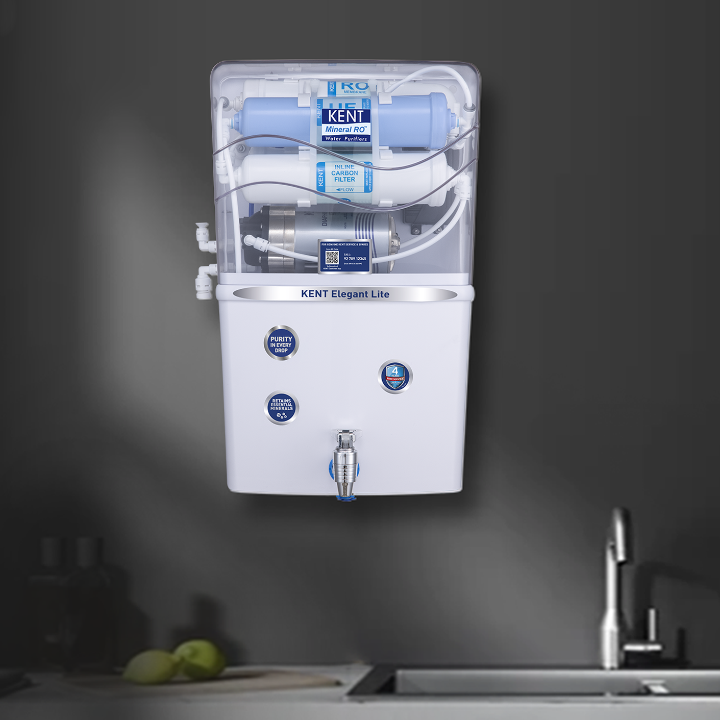 KENT Elegant Lite RO Water Purifier Price, Reviews, Features