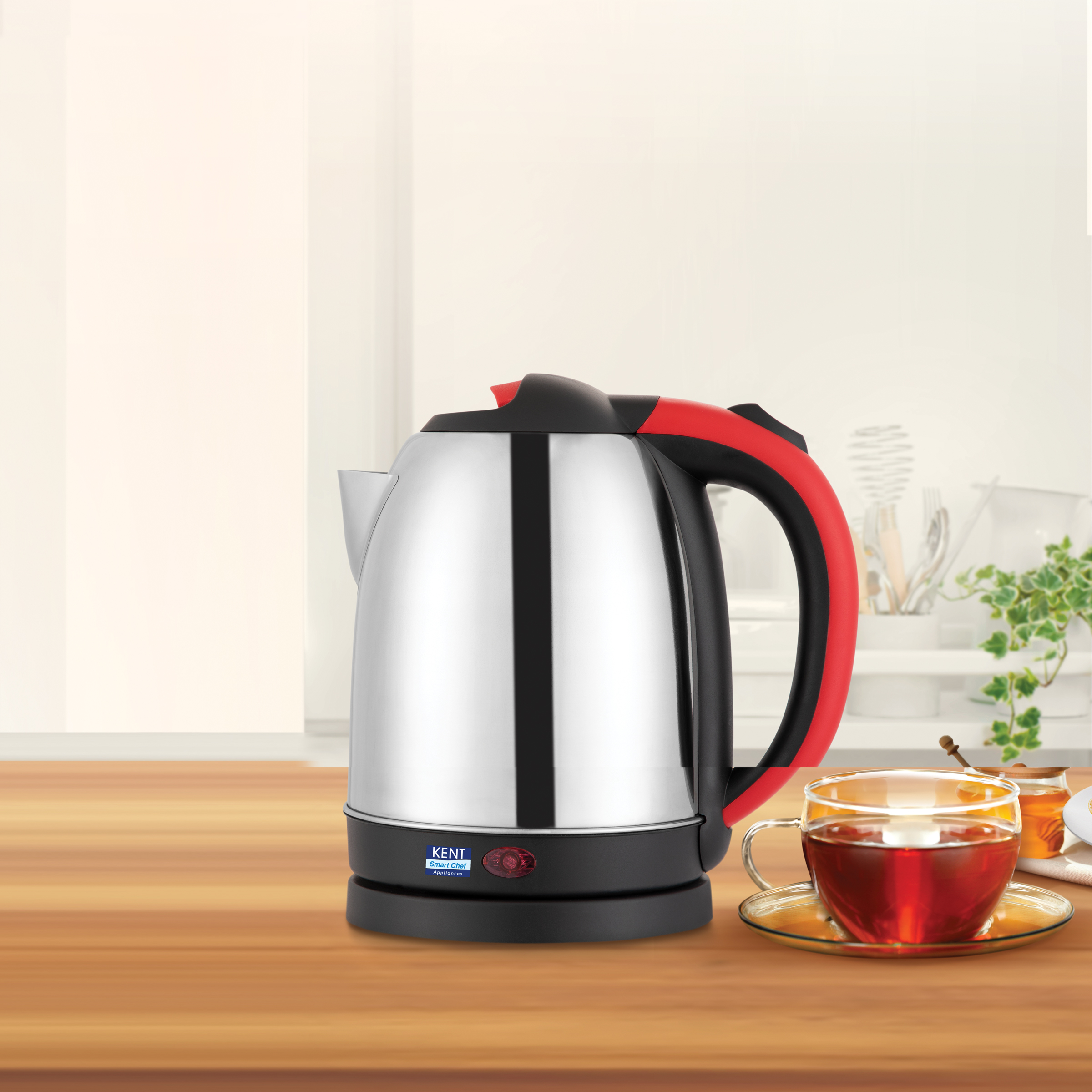 Magic Plus Fast Boiling Tea Kettle Cordless, Stainless Steel Finish Hot Water  Kettle - Tea Kettle, Tea