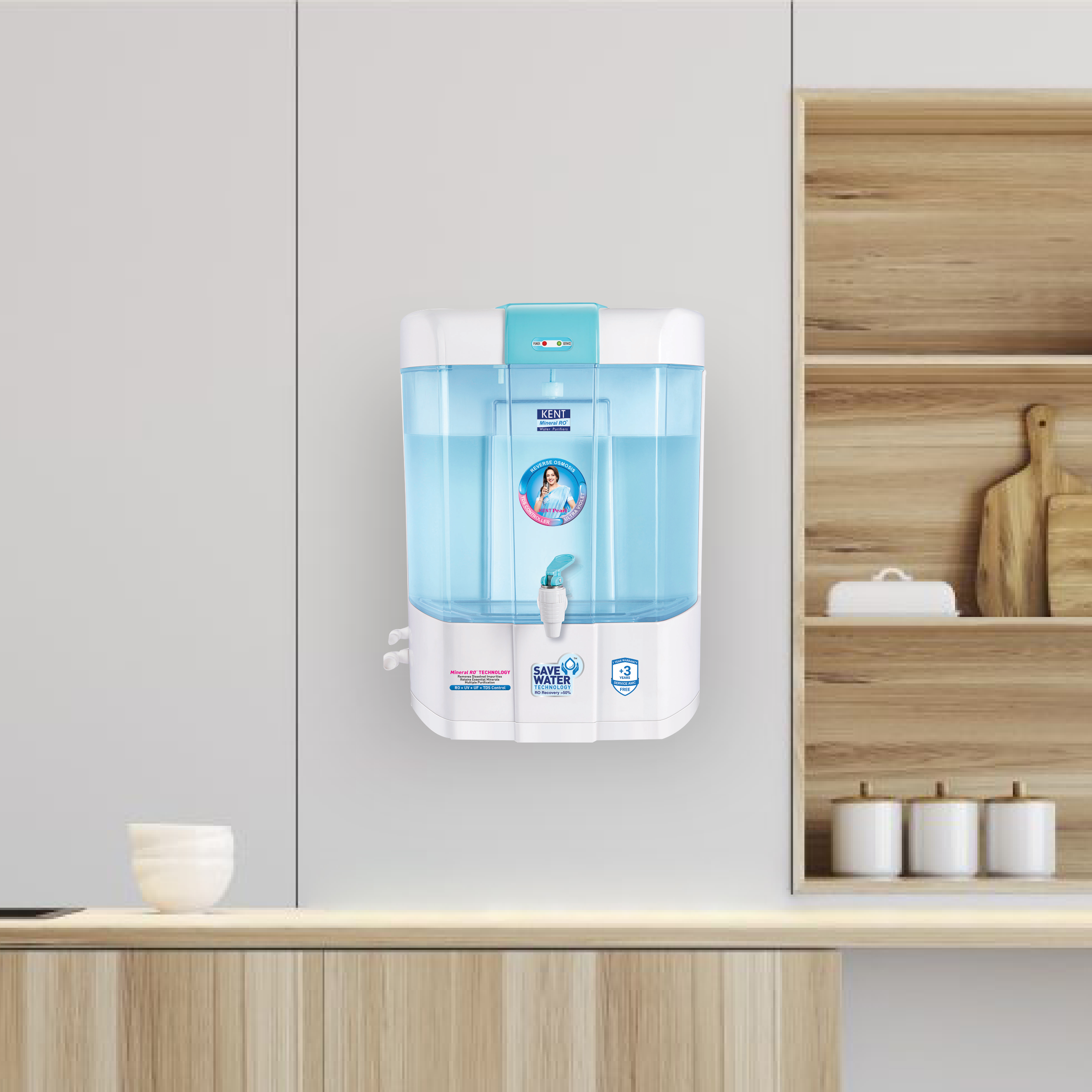 Aqua Grand Plus R.O Domestic Water Purifier (RO+ UV+ UF+ TDS CONTROL) 20  Liters Per Hour