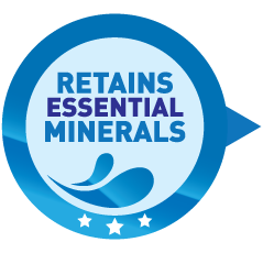 Retains Essential Minerals Retains Essential Minerals