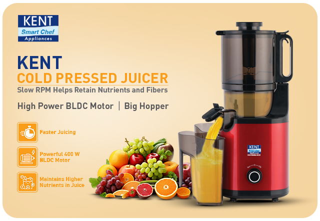 Kent cold press juicer price discount