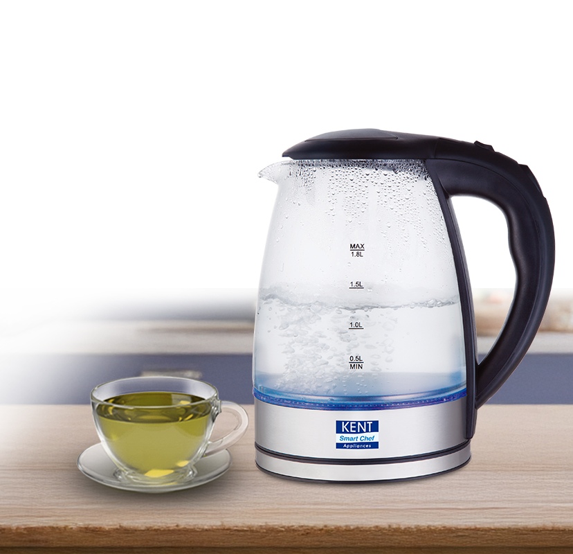 KENT Elegant Electric Glass Kettle