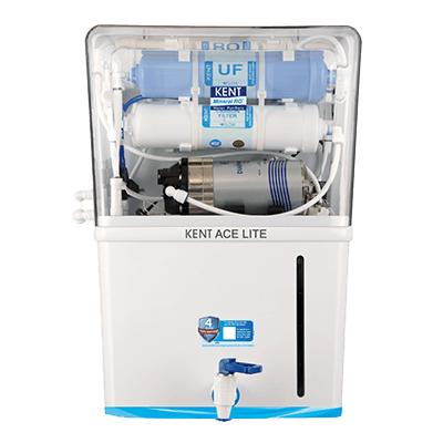 KENT Supreme RO Water Purifier | 4 Years Free Service| Multiple  Purification Process | RO + UF + TDS Control + UV LED Tank | 8L Tank | 20  LPH Flow