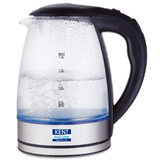 KENT Elegant Electric Glass Kettle