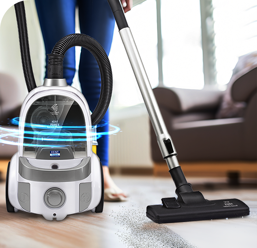 KENT Force Cyclonic Best Bagless Vacuum Cleaner for Home in India