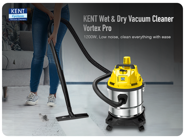 KENT Vortex Plus Wet & Dry Vacuum Cleaner KENT Vortex Plus Wet & Dry Vacuum Cleaner