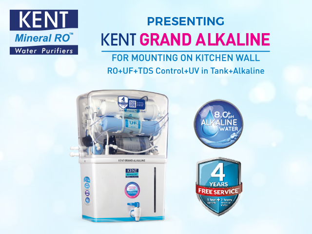 KENT Grand Alkaline RO Water Purifier